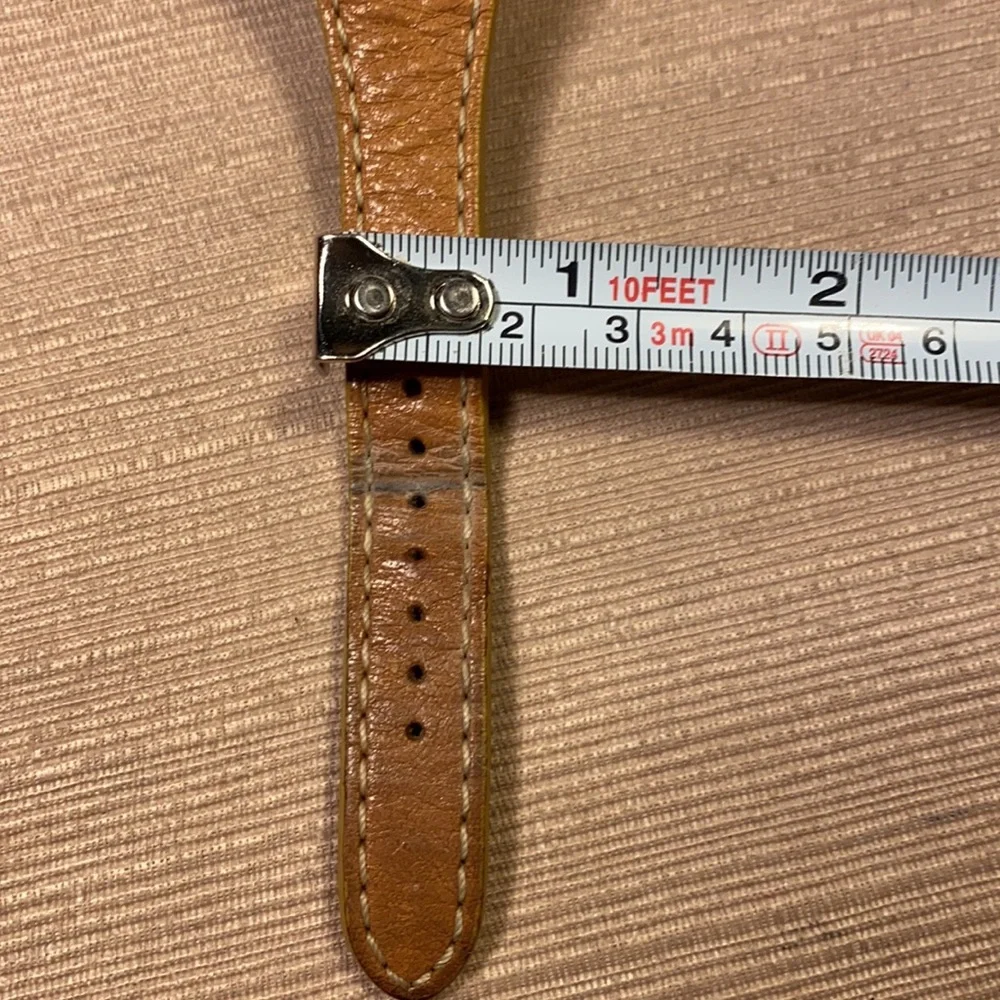 Fossil ES9733 original leather band watch 10meters